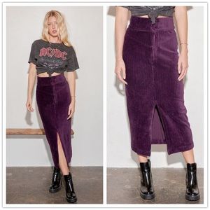 Roxy Rib Pencil Skirt